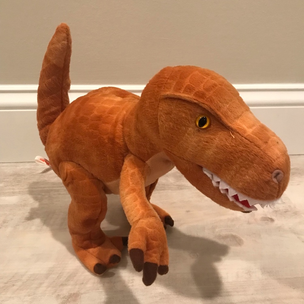 Talking Velociraptor Plush Dinosaur